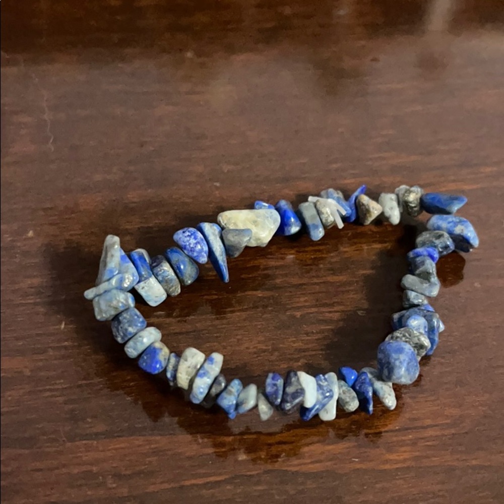 NWOT GORGEOUS SODALITE GEMSTONE BRACELET